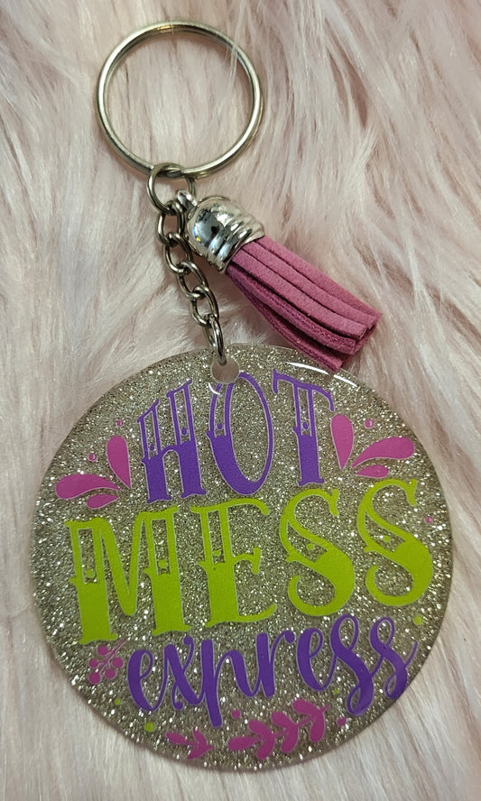 3" ROUND - SILVER - HOT MESS EXPRESS