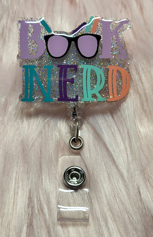 2" BADGE REEL - BOOK NERD